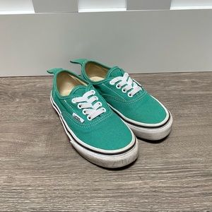 Unisex Teal Kids Vans